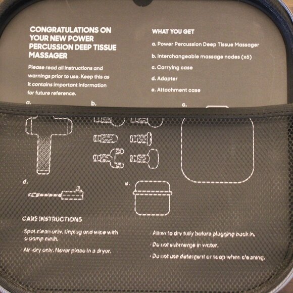 Sharper Image Powerboost Massage Gun - Picture 3 of 4